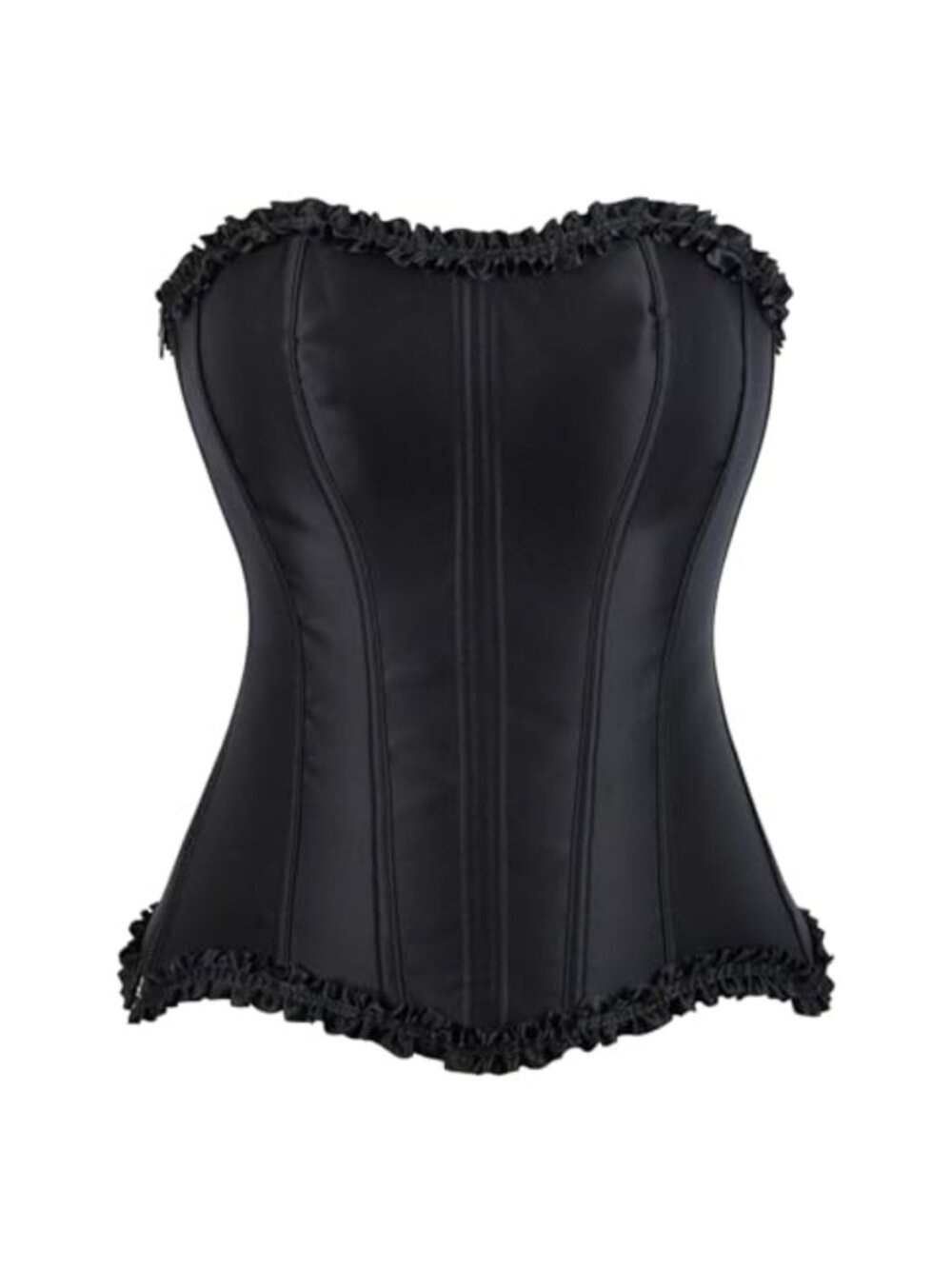 Vintage Corset Top Women Renaissance Shapewear Lace Up Overbust Bustier